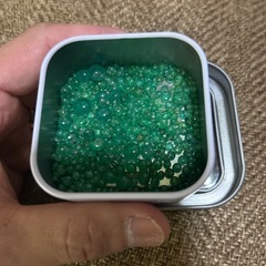エメラルド？ヒスイ？ブレスレット&ネックレス用天然石
