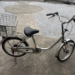 シニア向け自転車20インチオートライトの画像