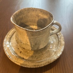 味わいあるコーヒーカップ