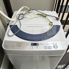 排水ができずシャープ洗濯機2015年製