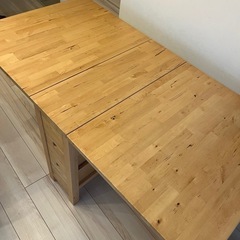 IKEA ダイニングテーブル　折りたたみ式