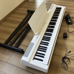 ヤマハ YAMAHA 電子ピアノ Pシリーズ 88鍵盤 ホワイト...