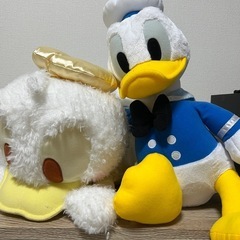 ドナルドぬいぐるみふたつセット
