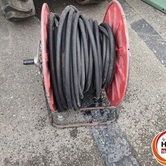 【ジャンク品扱い】高圧洗浄機 ホース　　リールドラム ホースリー...