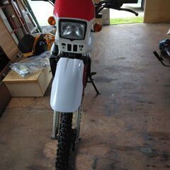 昭和のオフロードバイクですの画像