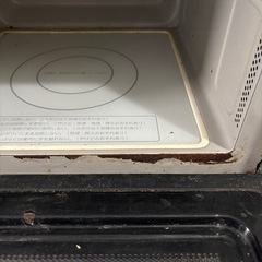 【取引完了】　電子レンジ　２０１９年製　フラットテーブル　ヤマダ電機 の画像
