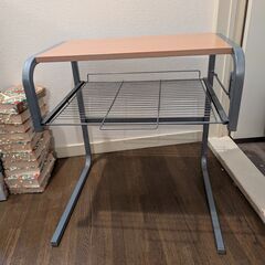 電子レンジラック　レンジ台　オーブンレンジ　スライド　立ち合いなし可の画像