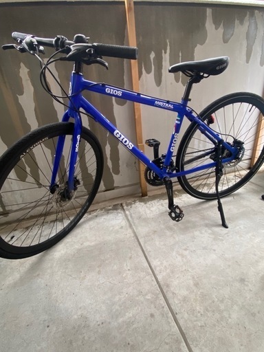 D158☆25800円☆整備済み スポーツ中古自転車 GIOS MISTRAL ブルー 3