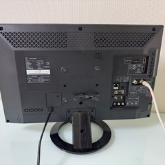 【美品】SHARP AQUOS  22インチ 液晶テレビ フルハイビジョン　2015年製の画像