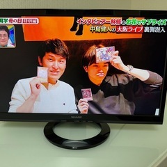 【美品】SHARP AQUOS  22インチ 液晶テレビ フルハイビジョン　2015年製の画像