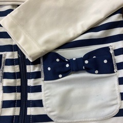 水着とラシュガード90セットの画像