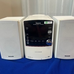 CD MD カセット　コンポ