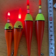 釣り　電気ウキ7本などの画像