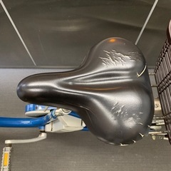 電動ハイブリッド自転車　eneloop bike(2010年発売当時:SANYO) CY-SPA226A ※3アシストモード ※回生ブレーキ充電機能付き　※前後籠付き　※前後タイヤは5年前に交換 ※充電器と取扱説明書あり　の画像