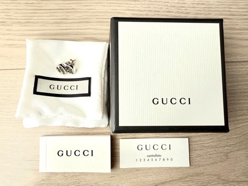 GUCCI 〔グッチ インターロッキングG〕ピアス(両耳用)
