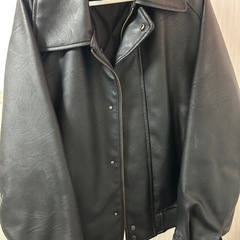 NIKO AND... ブラックレザージャケット　サイズM