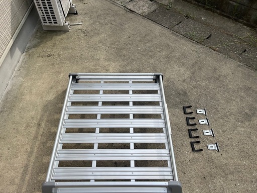 スズキ 純正オプション JA11 JA22 ジムニー アルミ製 ルーフラック