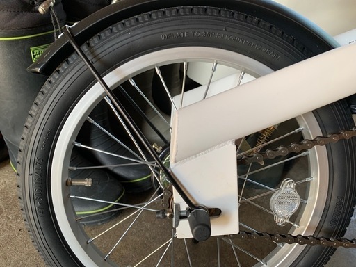 【未使用・新品】折りたたみ自転車 16インチ 白 ホワイト PROVROS