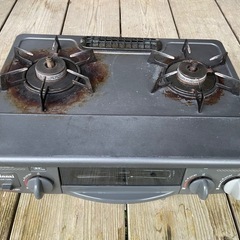 中古 ガスコンロ リンナイ KGE70BLの画像