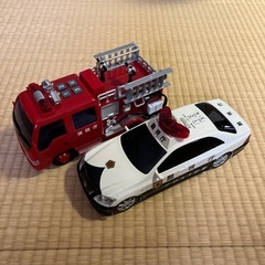 【トイコー】 サウンド クラウンパトカー&ポンプ消防車