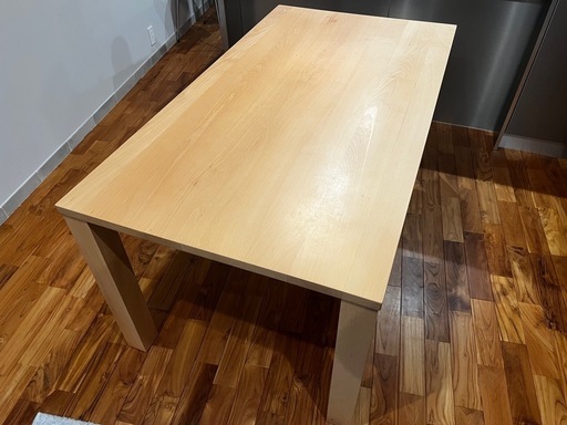 飛騨産業 オーダーダイニングテーブル 侭 ビーチ材 4〜6人用