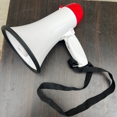 メガホン サイレン付きハンディ 拡声器 イベント　防災グッズ