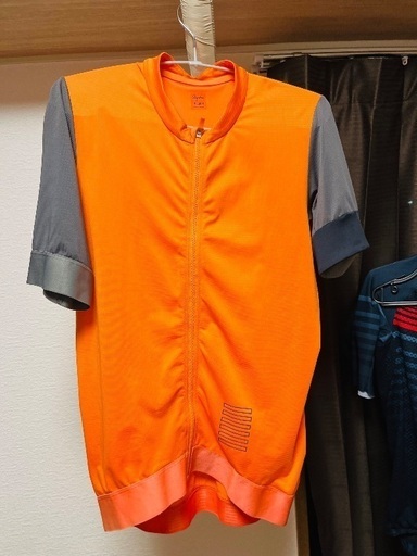 Rapha サイクルジャージ Mサイズ オレンジ Rapha オレンジ 長袖サイクルジャージ Mサイズ - メルカリ