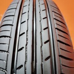 YOKOHAMA BluEarth-ES ES32 145/80R13 13インチ 夏タイヤ 1本 23年製 バリ溝 N-BOX モコ キャロル フレアワゴン等　(KTG256)の画像
