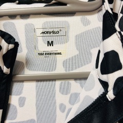 MORVÉLO サイクルジャージ 長袖 モノクロMの画像