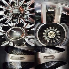 【DUNLOP WM03 205/65R16】スタッドレス【SIBILLA NEXT WS 16インチ 6.5J5HPCD114.3+38】22年製 バリ溝 ヤリスクロス等　(KTN367)の画像