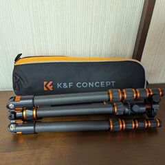 【美品】K&F Concept カーボン三脚 B210 軽量