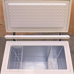 【ヤ取終了5/29】≪yt1907ジ≫ REMACOM/レマコム 冷凍ストッカー RRS-210CNF AC100V 幅96cm 210L 電気冷凍庫 簡易動作確認済 現状品 製造番号FRS1410088 中古厨房機器/宮城県仙台市 61221-11の画像