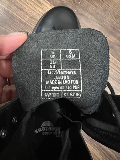 Dr. Martensドクターマーチン JADON 8ホールブーツ 