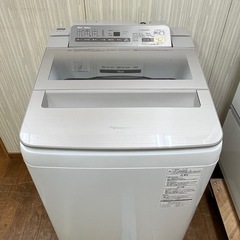 8.0kg洗い!! Panasonic 2017年 NA-FA80H3 全自動電気洗濯機
