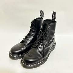 【日本限定品|美品】ドクターマーチン白ステッチ8ホール27cm定...