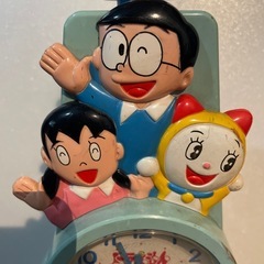 ドラえもん　レトロ目覚まし時計　の画像