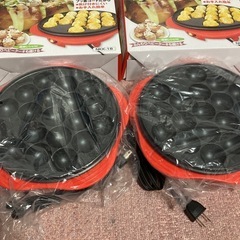電気たこ焼き器　18個焼き　2台セットの画像