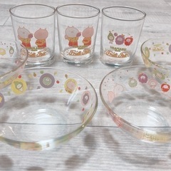 うさまる　1番くじ　食器セットの画像