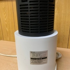 モダンデコ　暖炉調照明付きコンパクトセラミックファンヒーター　I...