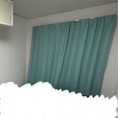 ドレープカーテン 水色 の画像