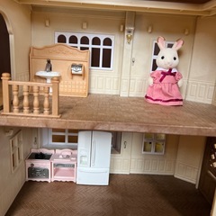 シルバニア　赤い屋根の大きなお家の画像