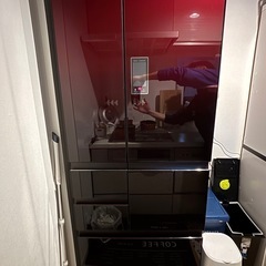 両開き冷蔵庫