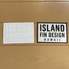 【新品未使用】アイランドフィンデザイン ステッカー
