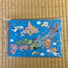 【ANAオリジナル】日本地図パズル（お風呂遊び可/名産品イラスト付）
