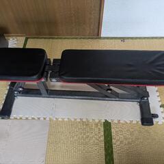 トレーニング用ベンチです！の画像