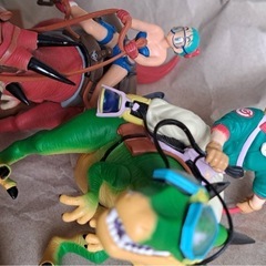 ドラゴンボールフィギュア 悟空とブルマの画像