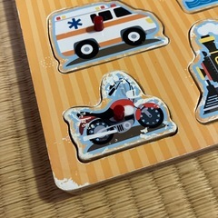 【Melissa＆Doug】サウンドパズル のりもの 木製の画像