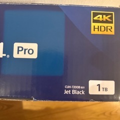 決定済みps4pro cuh-7200B  の画像