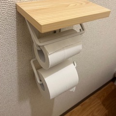 山善(YAMAZEN) トイレットペーパーホルダー