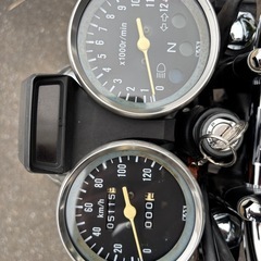 GN125H カスタム　低走行　黒　旧車　吸い込み　旧車 GS バブ　ザリの画像